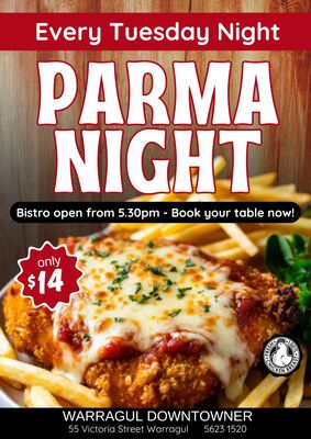 Warragul Downtowner Parma Night