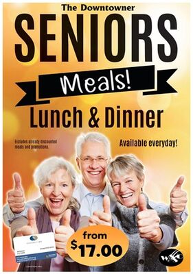 Senior Meals - Warragul Downtowner